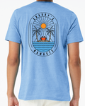 3X-Large Heather Carolina Blue Beachside HG Namaste 