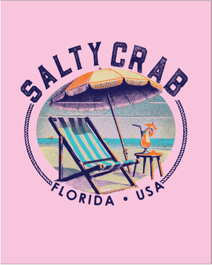 3X-Large Heather Bubble Gum Beachside HG Saltys Crab Beach 