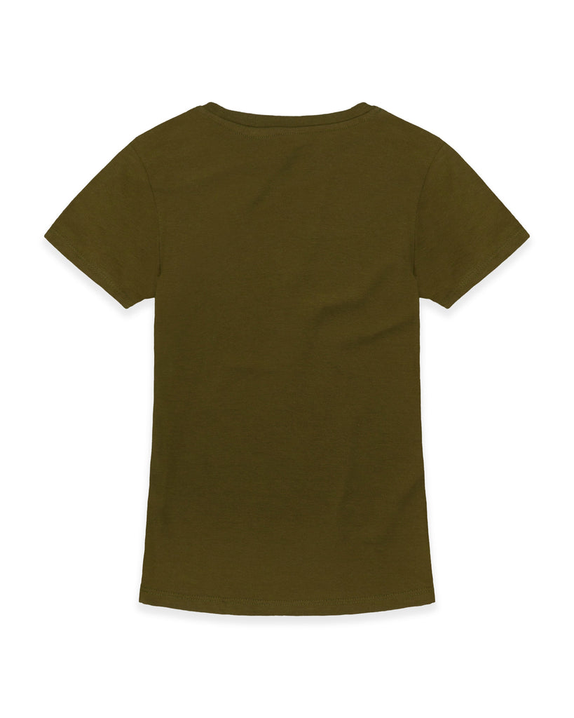 Girls X-Large Military Green Cotton Heritage JC1025 