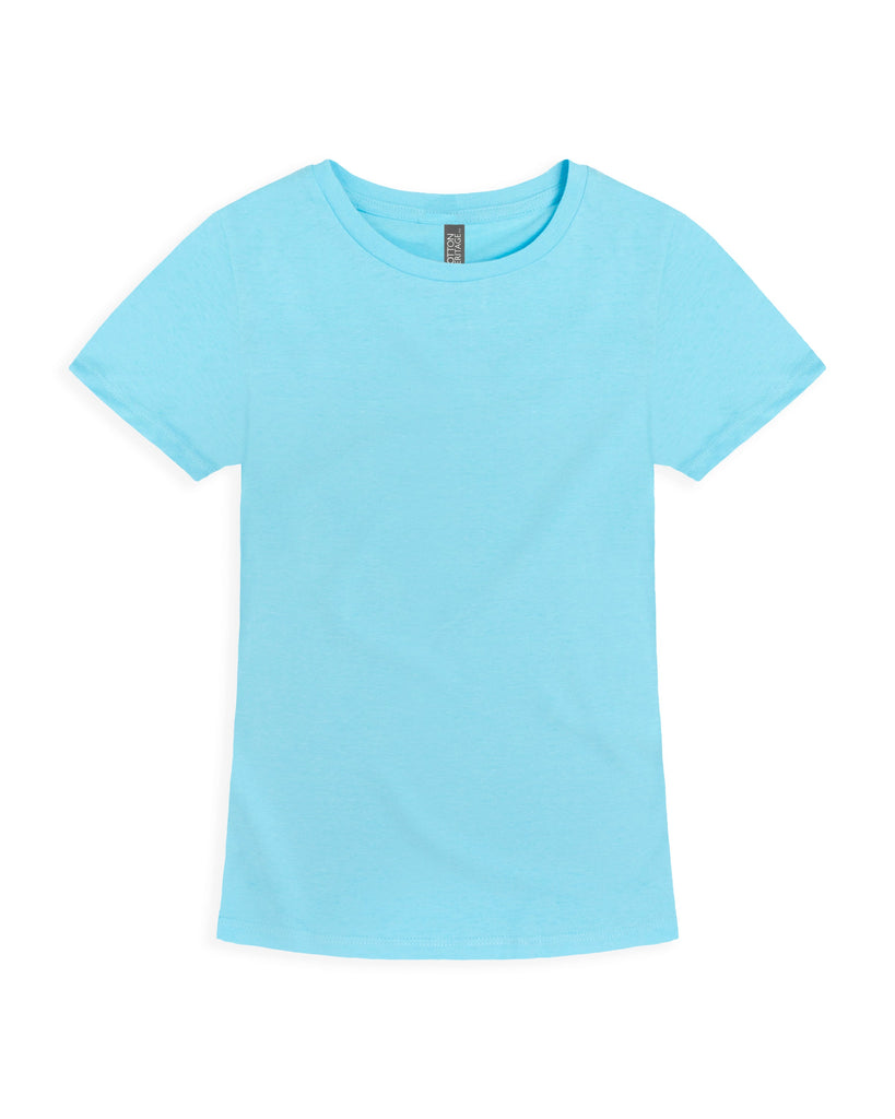 Girls X-Large Pacific Blue Cotton Heritage JC1025 