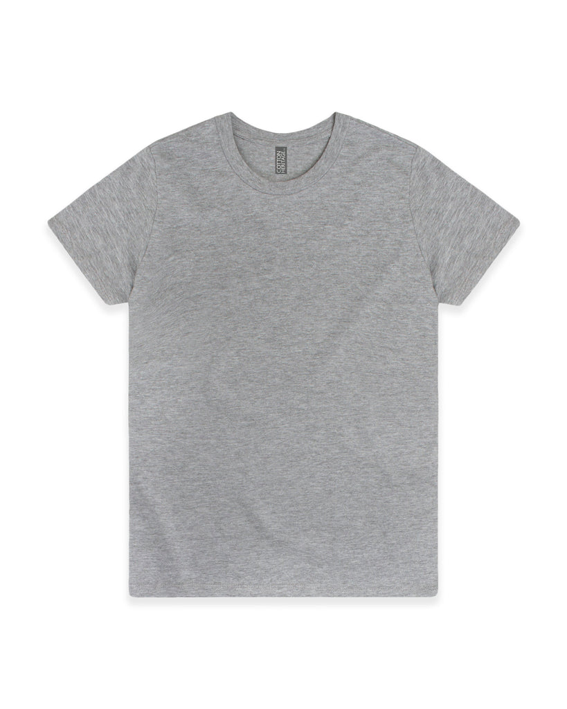 Women's 2X-Large Athletic Heather Cotton Heritage LC1026 