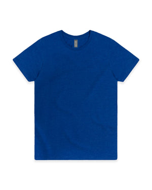 Women's Large Team Royal Heather Cotton Heritage LC1026 