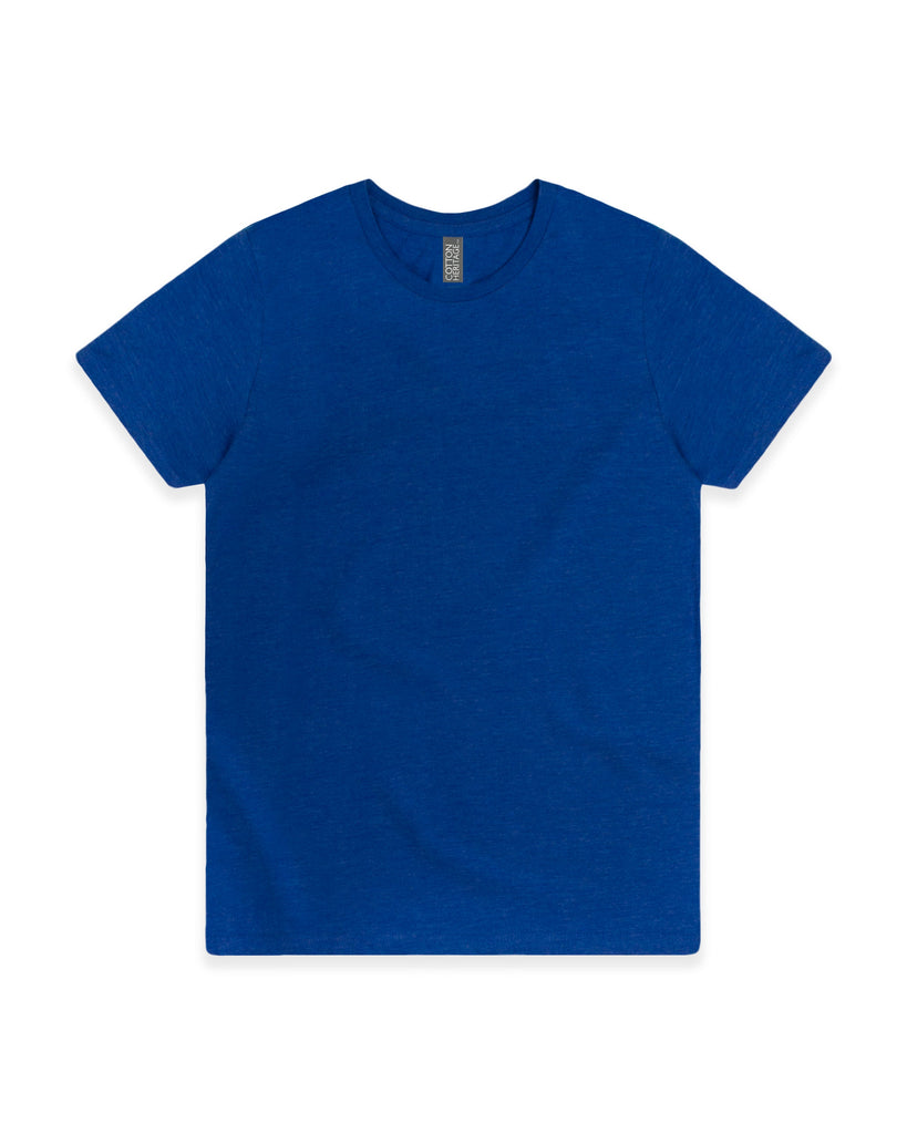 Women's 2X-Large Team Royal Heather Cotton Heritage LC1026 
