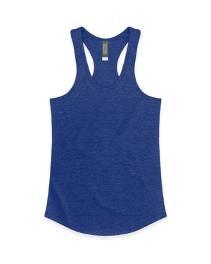 Women's X-Large Team Royal Heather Cotton Heritage LC7706 