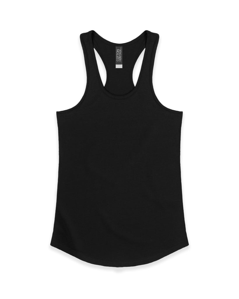 Women's 3X-Large Black Cotton Heritage LC7706 