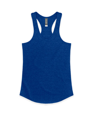 Women's X-Large Team Royal Heather Cotton Heritage LC7706 