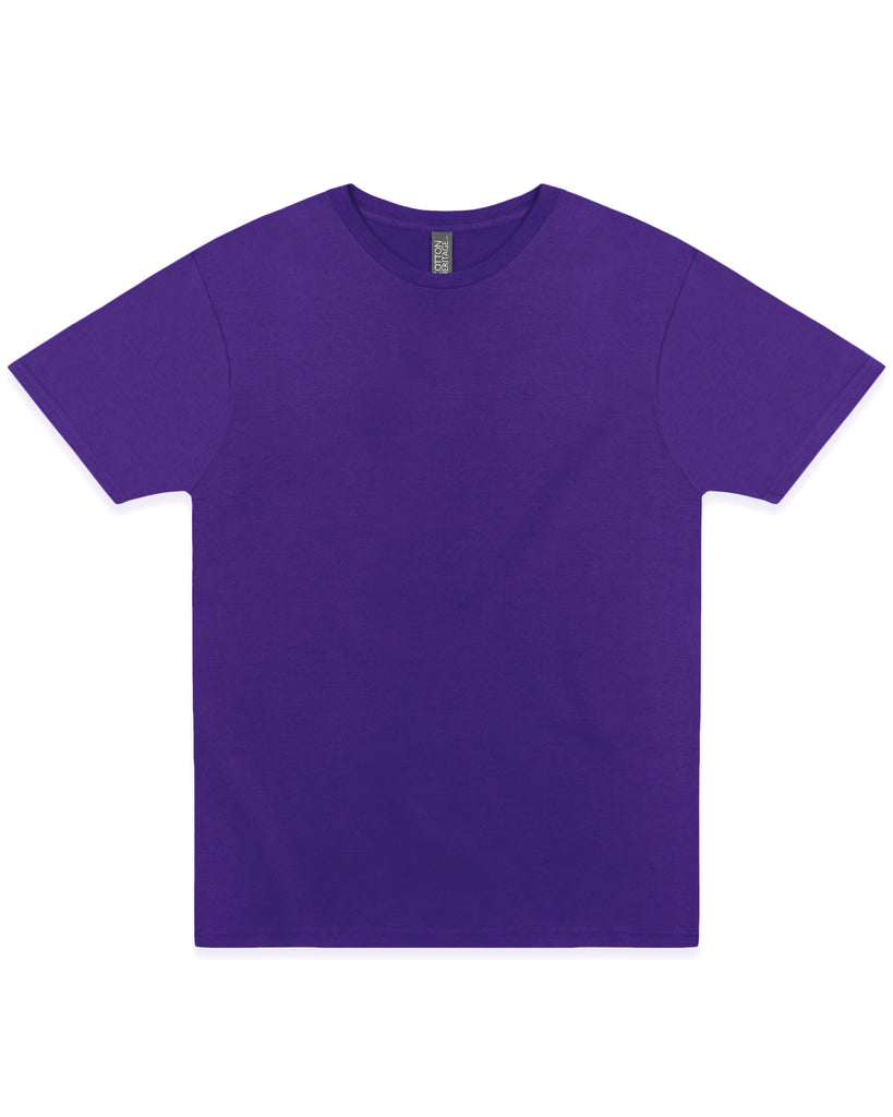 3X-Large Purple Cotton Heritage M1045 