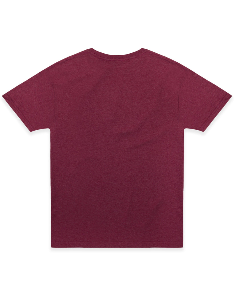 3X-Large Maroon Heather Cotton Heritage MC1040 