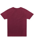Medium Maroon Heather Cotton Heritage MC1040 