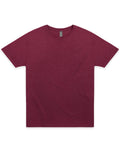 Medium Maroon Heather Cotton Heritage MC1040 