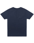 Small Navy Heather Cotton Heritage MC1040 
