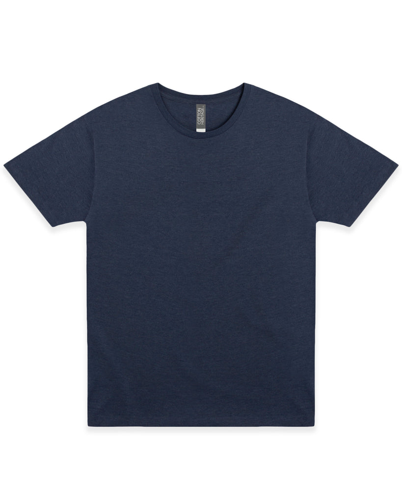 3X-Large Navy Heather Cotton Heritage MC1040 