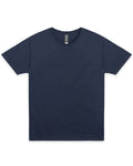 Small Navy Heather Cotton Heritage MC1040 