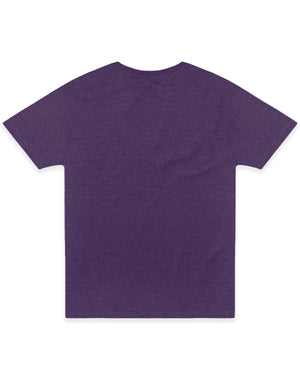 X-Large Purple Heather Cotton Heritage MC1040 