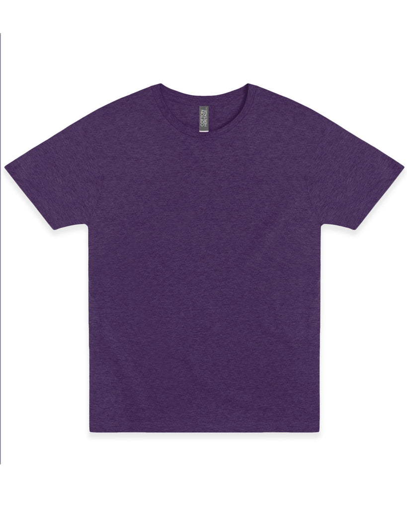 3X-Large Purple Heather Cotton Heritage MC1040 