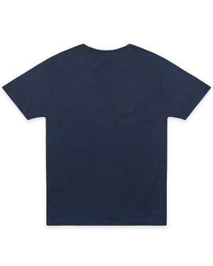 X-Large Shale Blue Heather Cotton Heritage MC1040 