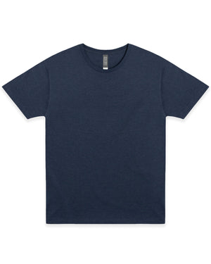 X-Large Shale Blue Heather Cotton Heritage MC1040 