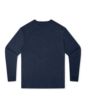 X-Small Navy Heather Cotton Heritage MC1182 
