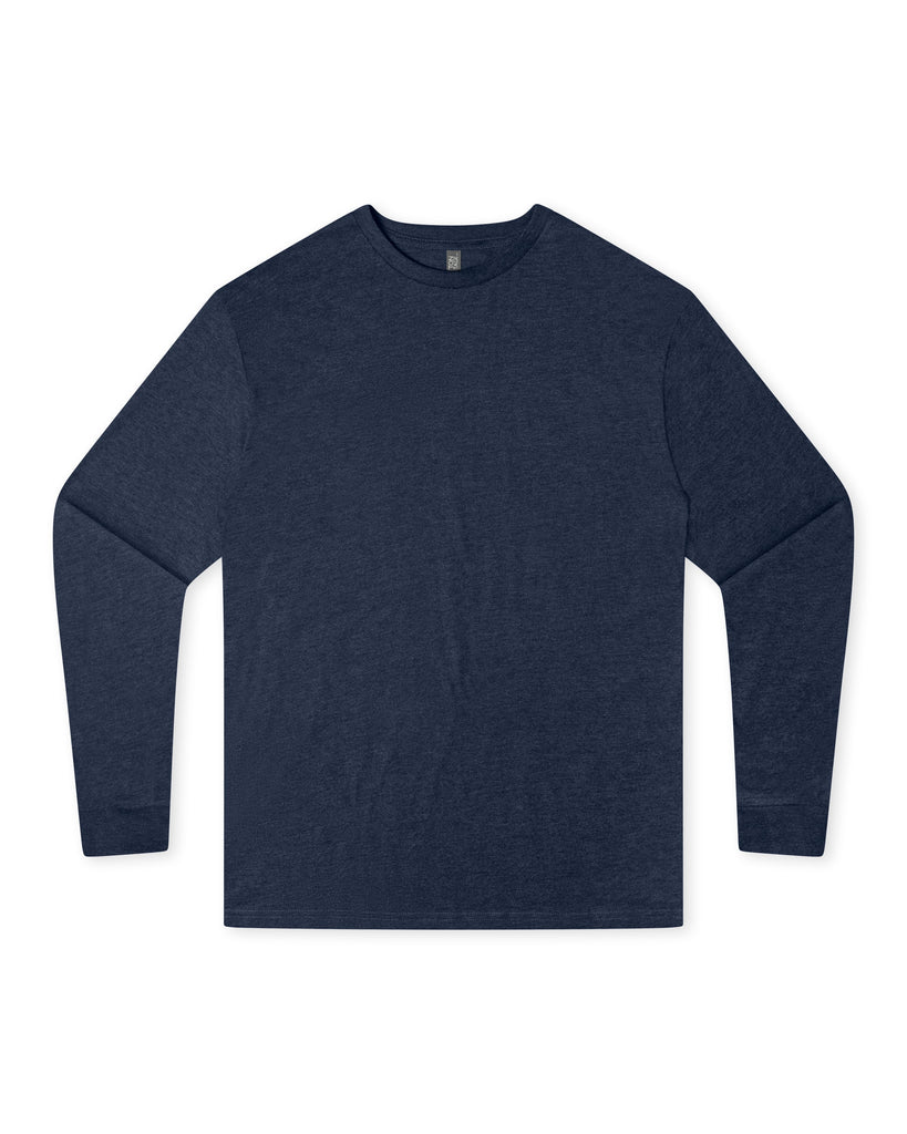 3X-Large Navy Heather Cotton Heritage MC1182 