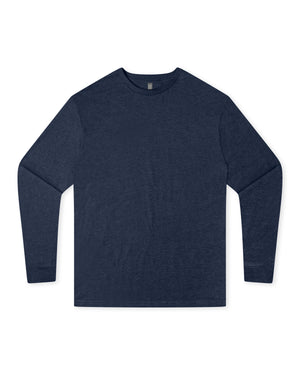 X-Small Navy Heather Cotton Heritage MC1182 