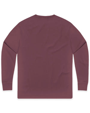 3X-Large Plum Wine Cotton Heritage OU1964 