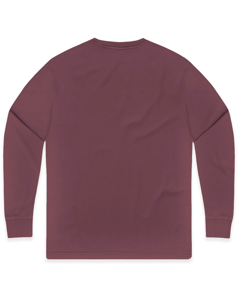 3X-Large Plum Wine Cotton Heritage OU1964 
