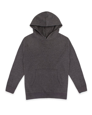 Youth Medium Charcoal Heather Cotton Heritage Y2550 