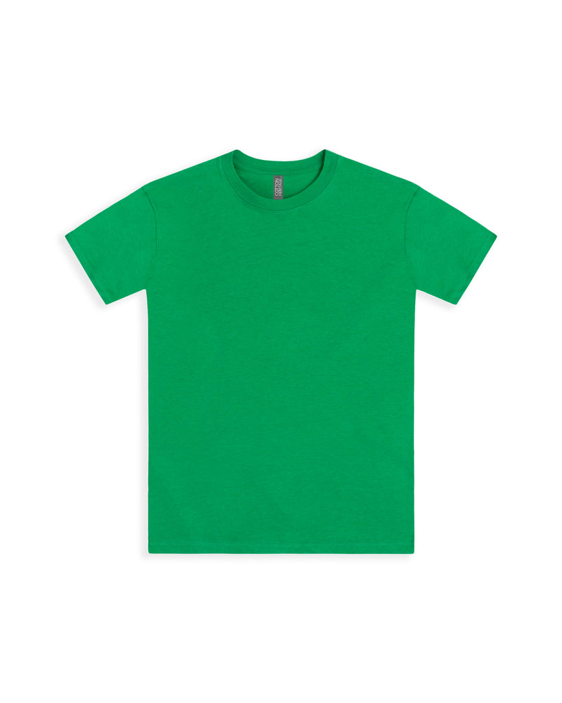 Youth X-Large Kelly Green Cotton Heritage YC1040 