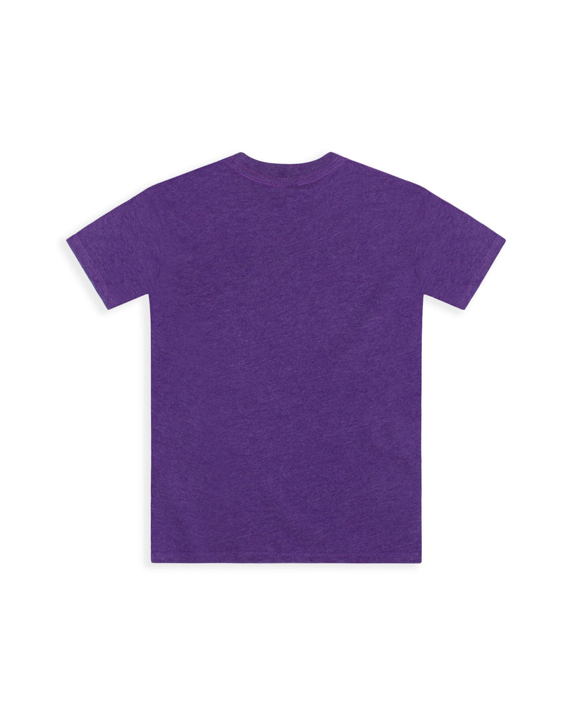 Youth X-Large Purple Heather Cotton Heritage YC1040 