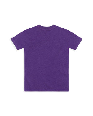 Youth X-Large Purple Heather Cotton Heritage YC1040 