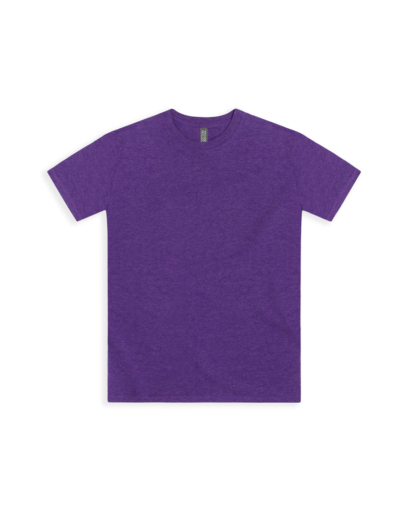 Youth X-Large Purple Heather Cotton Heritage YC1040 