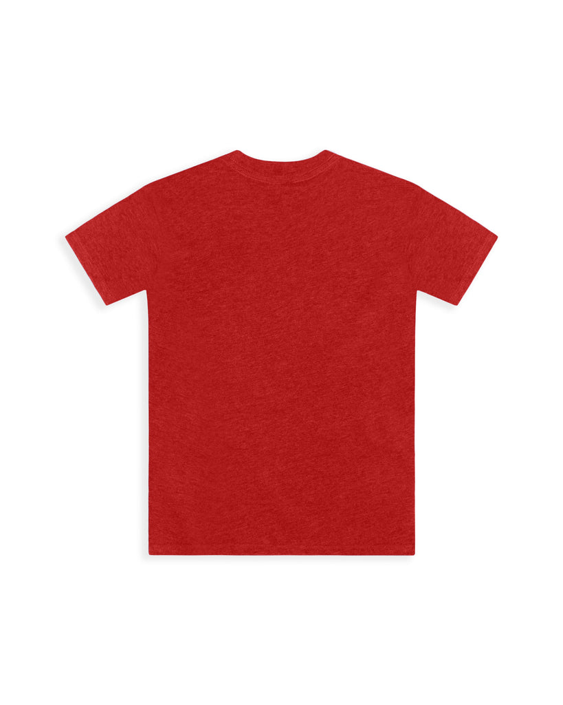 Youth X-Large Red Heather Cotton Heritage YC1040 