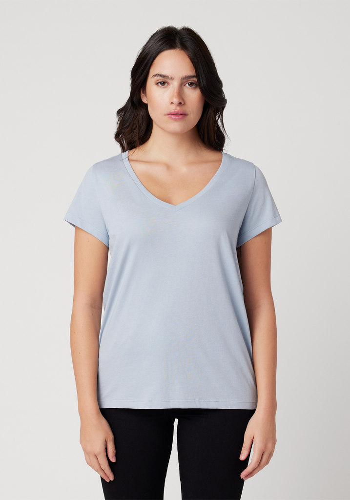 Women's 2X-Large Blue Fog Cotton Heritage W1247 