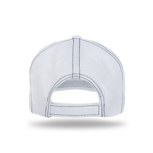 One Size White Cobra Cap AC-6 