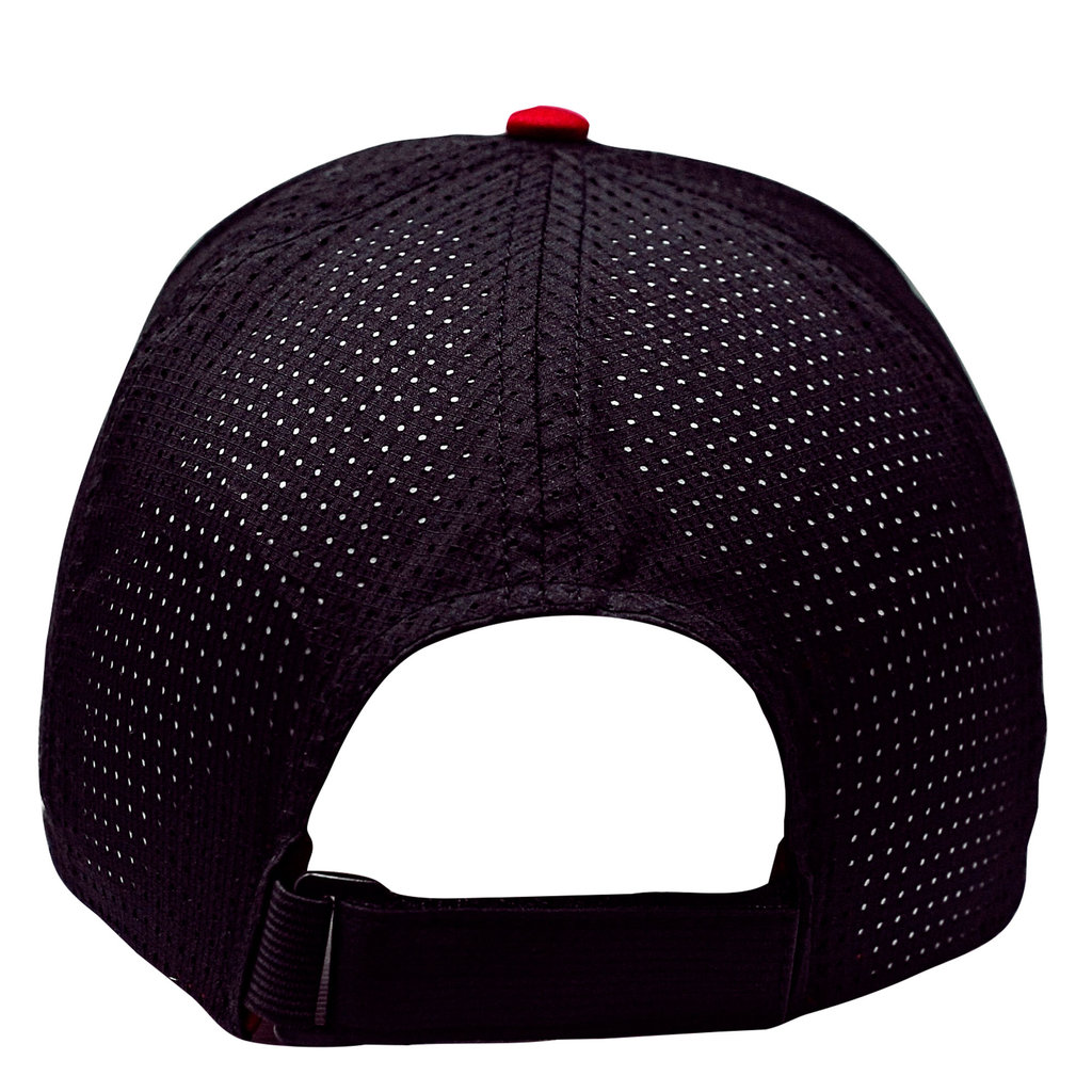 One Size Black/Red Cobra Cap APX 