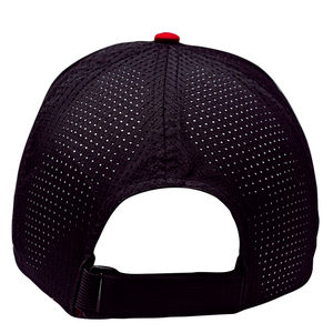 One Size Black/Red Cobra Cap APX 