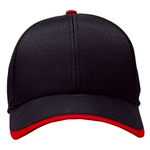 One Size Black/Red Cobra Cap APX 
