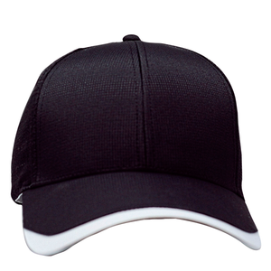 One Size Black/White Cobra Cap APX 