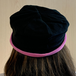 One Size Black/Charity Pink Cobra Cap BEAN-R 