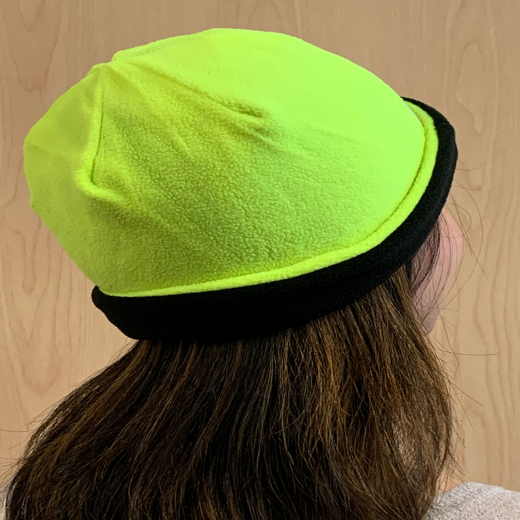One Size Black/Neon Yellow Cobra Cap BEAN-R 