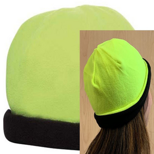 One Size Black/Neon Yellow Cobra Cap BEAN-R 
