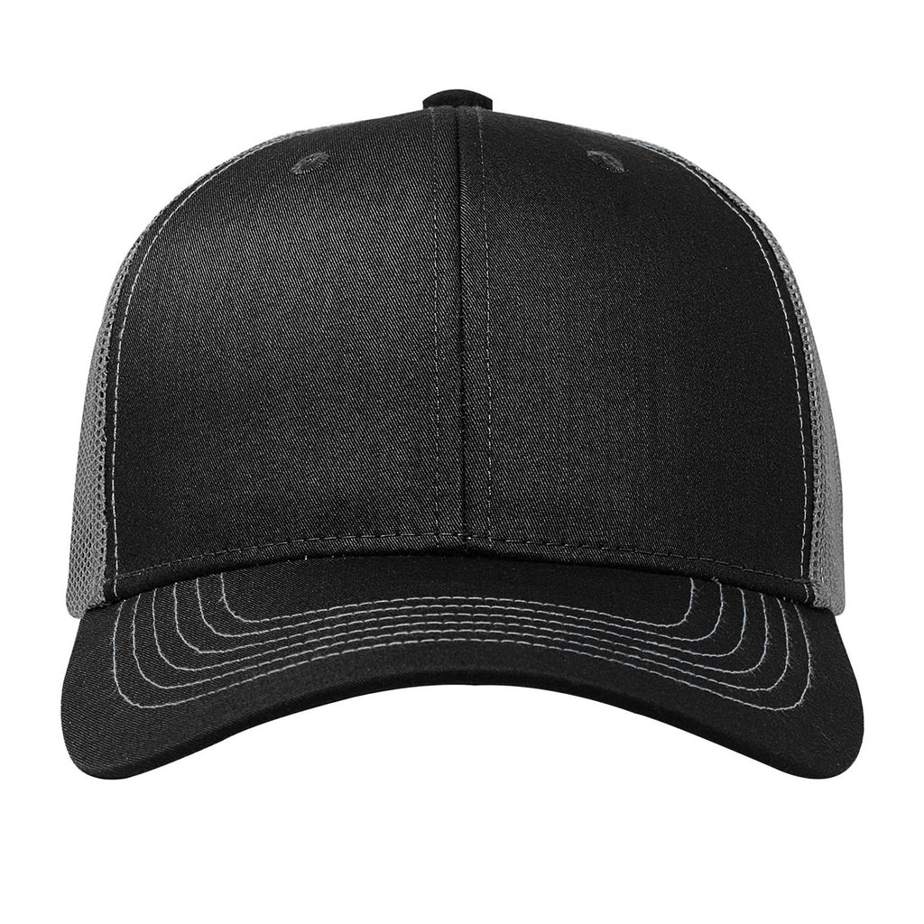 One Size Black/Charcoal Cobra Cap C112 