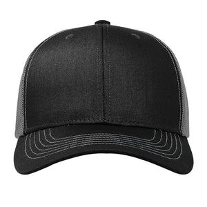 One Size Black/Charcoal Cobra Cap C112 