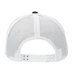 One Size Black/White Cobra Cap C112 