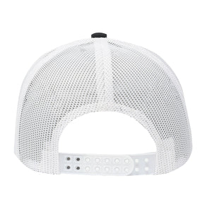 One Size Black/White Cobra Cap C112 