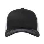 One Size Black/White Cobra Cap C112 