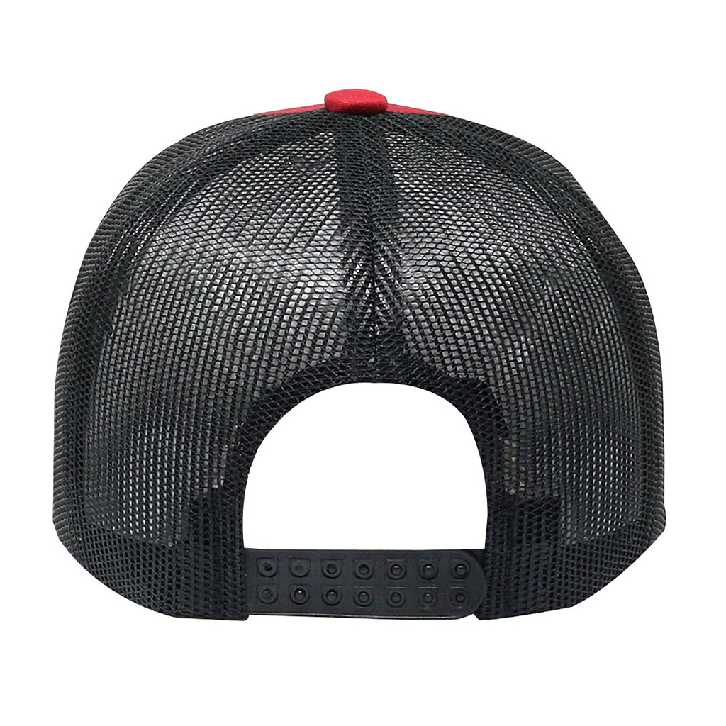 One Size Cardinal/Black Cobra Cap C112 