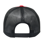 One Size Cardinal/Black Cobra Cap C112 