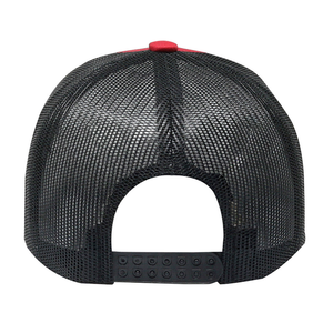 One Size Cardinal/Black Cobra Cap C112 