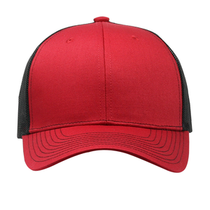 One Size Cardinal/Black Cobra Cap C112 